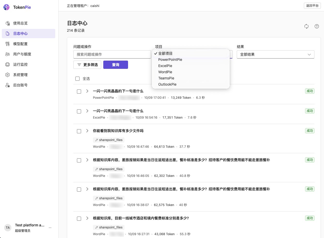 日志中心：每一次调用都有据可查